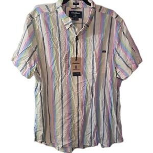 Chubbies Men's The Soft Serve Resort Weave Friday Shirt Short Sleeve Sz XL NWT